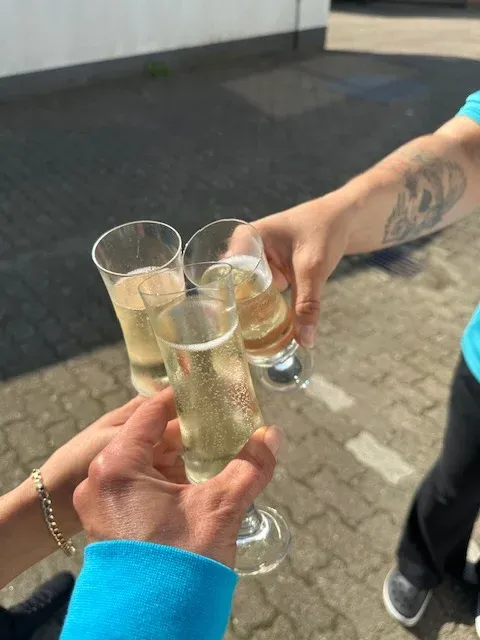 Fotoshooting mit der Werbewolke