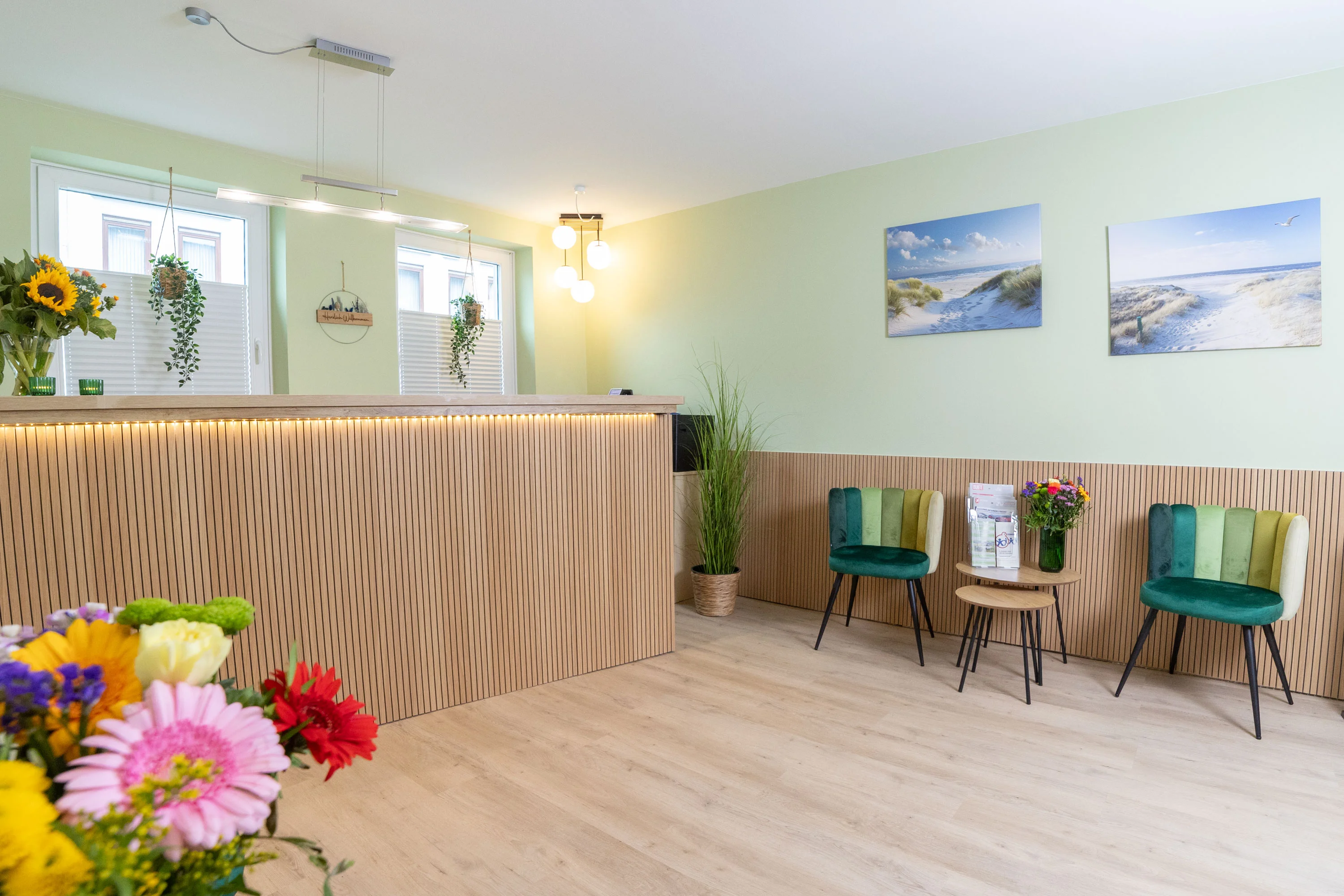 Frischer Wind auch für die Räume